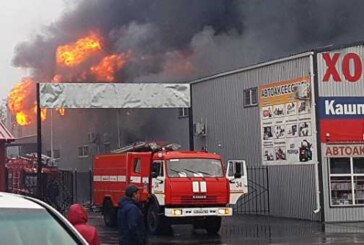При пожаре на рынке в Ростовской области никто не пострадал
