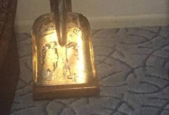 Генпрокуратура Украины показала фото золотой лопаты экс-сотрудника