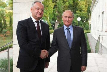Путин рассказал о мерах по поддержке президента Молдавии