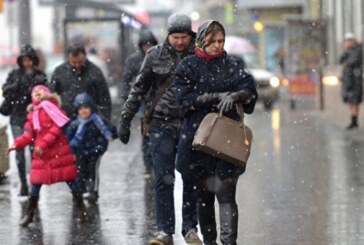 В Московской области выпал первый снег