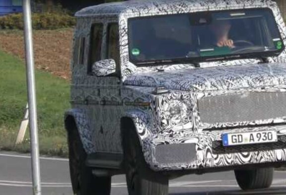 Новый Gelandewagen получит цифровую панель приборов