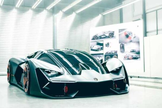 Страшный сон жестянщика: суперкар будущего от Lamborghini отремонтирует себя сам