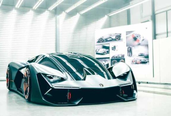 Страшный сон жестянщика: суперкар будущего от Lamborghini отремонтирует себя сам