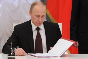 Путин подписал закон об особенностях налогообложения физлиц в Крыму