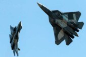 F-22 увидит ракету РВВ-МД, выпущенную Су-57, только в момент гибели