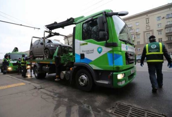 В Москве задержали хулигана, расстрелявшего эвакуатор