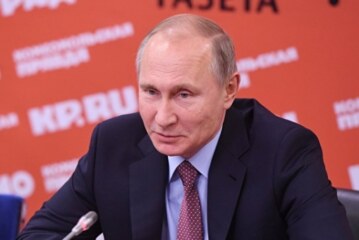 Путин рассказал, где провел новогодние праздники
