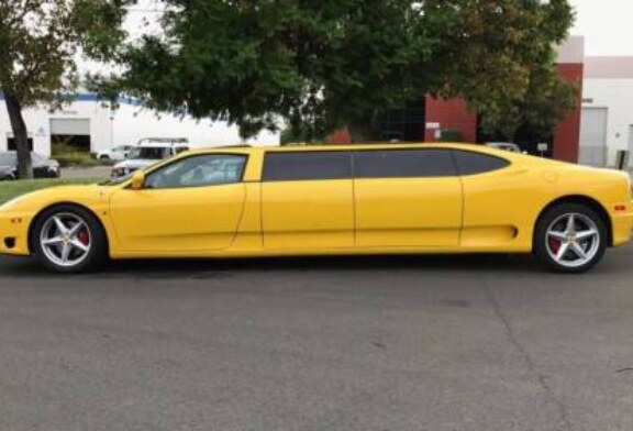 Ferrari 360 Limo: самый редкий лимузин в мире не смогли продать на eBay