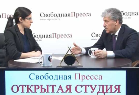 Павел Грудинин: «Я — проект своих родителей, а не Кремля»
