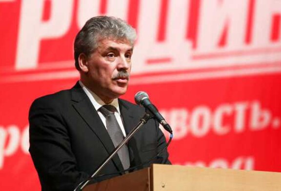 Грудинин: Надо спасать не только Москву, а страну