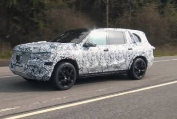 Новый роскошный Mercedes-Benz GLS подловили на спортивной трассе: фото+видео