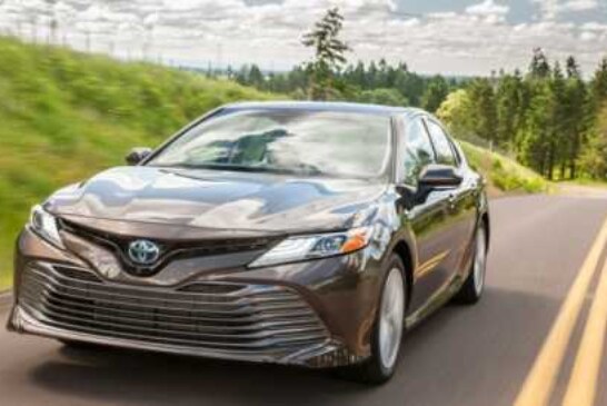 В России начались продажи новой Toyota Camry