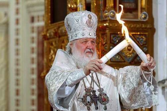 Пасхальное богослужение в храме Христа Спасителя. Видеотрансляция