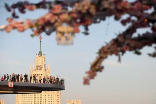 Теплая погода без осадков ожидается в Москве 25 мая