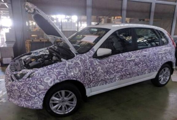 Шпионы рассекретили мотор обновленной Lada Granta