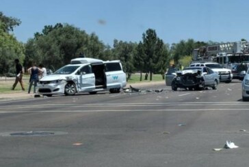 В США еще один беспилотник попал в аварию (видео)