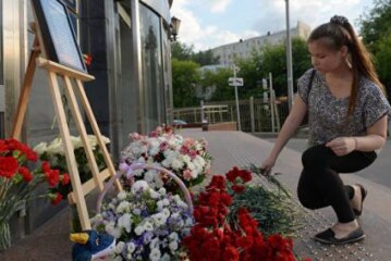 В Карелии почтили память погибших во время шторма на Сямозере детей