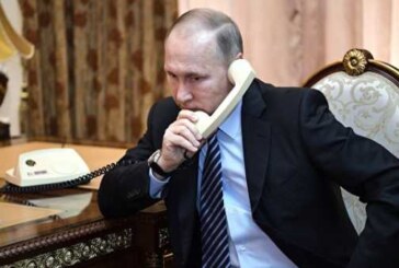 Путин провел телефонный разговор с Порошенко