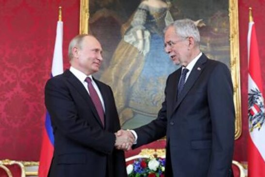 Путин назвал Австрию одним из главных узлов транспортировки газа из РФ в ЕС