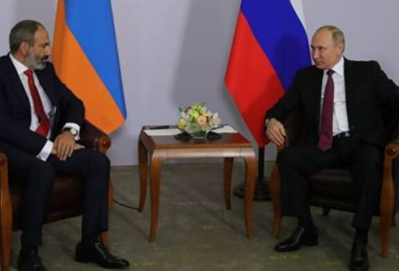 В Кремле анонсировали встречу Путина с Пашиняном