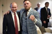 Боец Макгрегор встретился с Путиным во время финала ЧМ