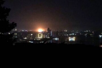Во всем Баку погас свет
