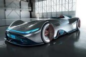 Mercedes-Benz показал электросуперкар в ретростиле