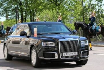 Лимузин Путина попал в тройку лучших автомобилей мира