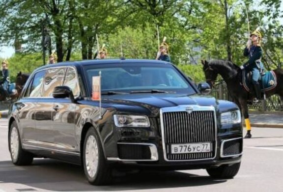 Лимузин Путина попал в тройку лучших автомобилей мира