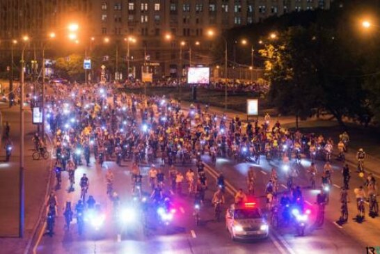 Ночные велосипедики: что перекроют сегодня в Москве и как все это объехать