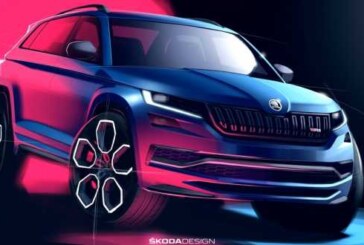 Skoda показала, как будет выглядеть самый мощный Kodiaq