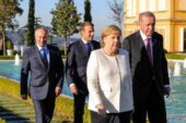 Соло Эрдогана: Путин, Меркель и Макрон оказались в Стамбуле «вторыми скрипками»