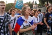 Молодежь протестует: После пенсионного грабежа работать не будем