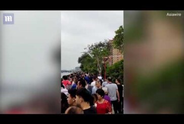В Китае взорвали 1,5-километровый мост, который устали ремонтировать (видео)