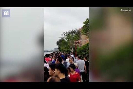 В Китае взорвали 1,5-километровый мост, который устали ремонтировать (видео)