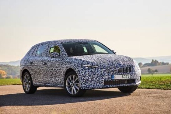 Skoda раскрыла интерьер нового хэтчбека Scala