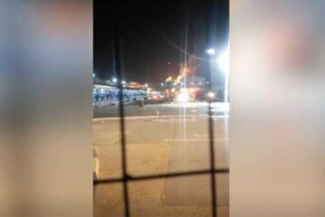 Крупный пожар произошел на маслоперерабатывающем заводе под Одессой