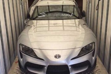 Серийную Toyota Supra подловили совсем без камуфляжа