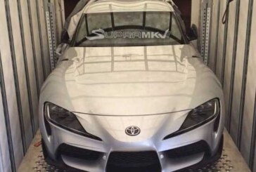 Серийную Toyota Supra подловили совсем без камуфляжа