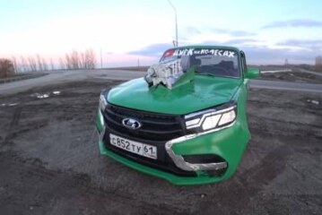 Как превратить ВАЗ-2105 в Lada Vesta, потратив на тюнинг 12 000 рублей?