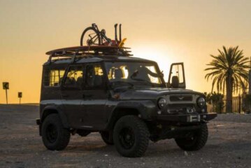 УАЗ Хантер отправился рекламировать мексиканские курорты