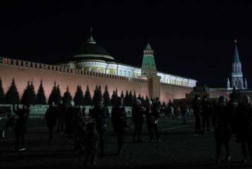 На Красной площади и в Кремле погас свет в рамках «Часа Земли»