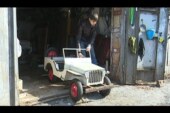 Житель Челябинска собрал автомобиль из стиральных машин (видео)