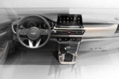 Разглядываем салон абсолютно нового компактного кроссовера KIA
