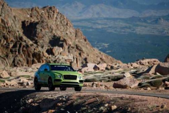 В Россию привезут уникальный Bentley Bentayga из спецсерии Pikes Peak