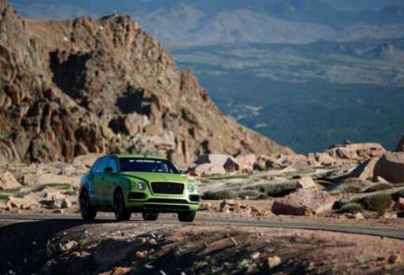 В Россию привезут уникальный Bentley Bentayga из спецсерии Pikes Peak