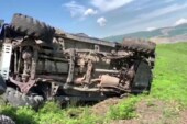 Очевидцы сняли шокирующее падение джипа с сопки во Владивостоке (видео)