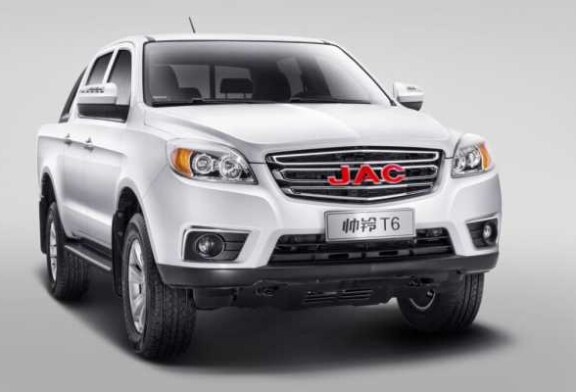 Объявлена дата начала продаж пикапа JAC T6 в России. Заднего привода не ждите