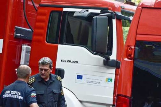 Пожар возник на оружейном предприятии в Болгарии