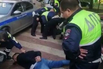 Жесткое задержание сына вице-президента МТС попало на видео